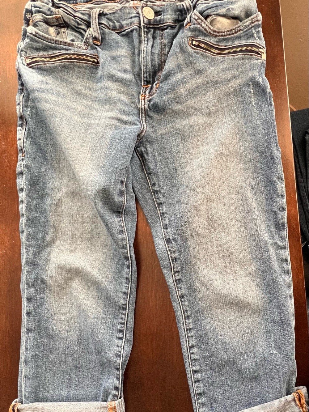 Rock & Republic Slim Straight Jeans in Light Blue